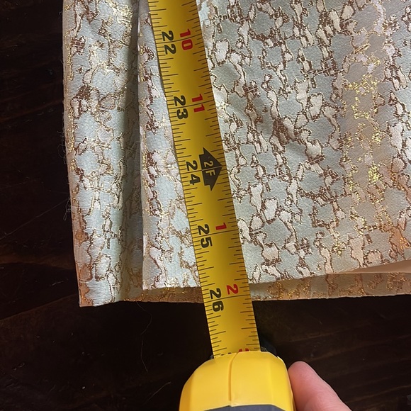 Gold/Light Green Dress - Picture 10 of 10